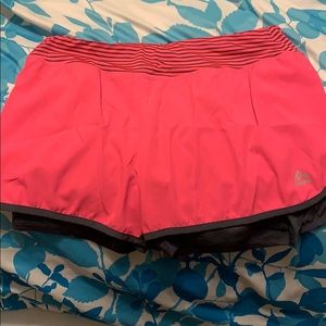 large gym shorts with spandex